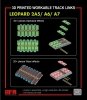Rye Field Model 2022 LEOPARD 2A5/A6/A7 3D PRINTED WORKABLE TRACK LINKS 1/35